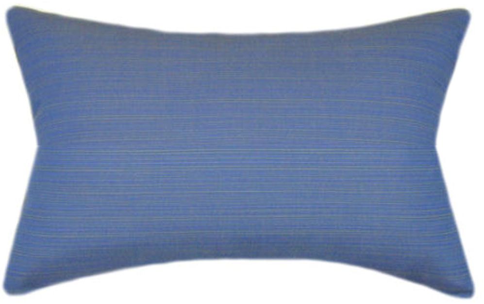 Sunbrella® Dupione Galaxy Indoor/Outdoor Textured Solid Color Pillow