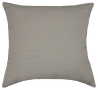 Sunbrella® Dupione Stone Indoor/Outdoor Textured Solid Color Pillow
