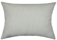Sunbrella® Echo Ash Indoor/Outdoor Textured Solid Color Pillow