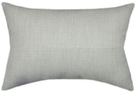 Sunbrella® Echo Ash Indoor/Outdoor Textured Solid Color Pillow