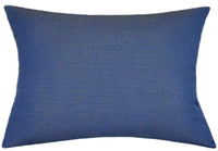 Sunbrella® Echo Midnight Indoor/Outdoor Textured Solid Color Pillow