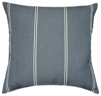 Sunbrella® Equal Ink Indoor/Outdoor Striped Pillow