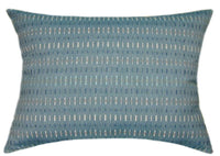 Sunbrella® Esti Lagoon Indoor/Outdoor Geometric Pillow