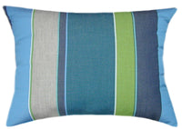 Sunbrella® Expand Calypso Indoor/Outdoor Striped Pillow