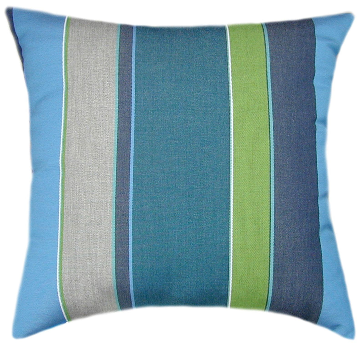 Sunbrella® Expand Calypso Indoor/Outdoor Striped Pillow