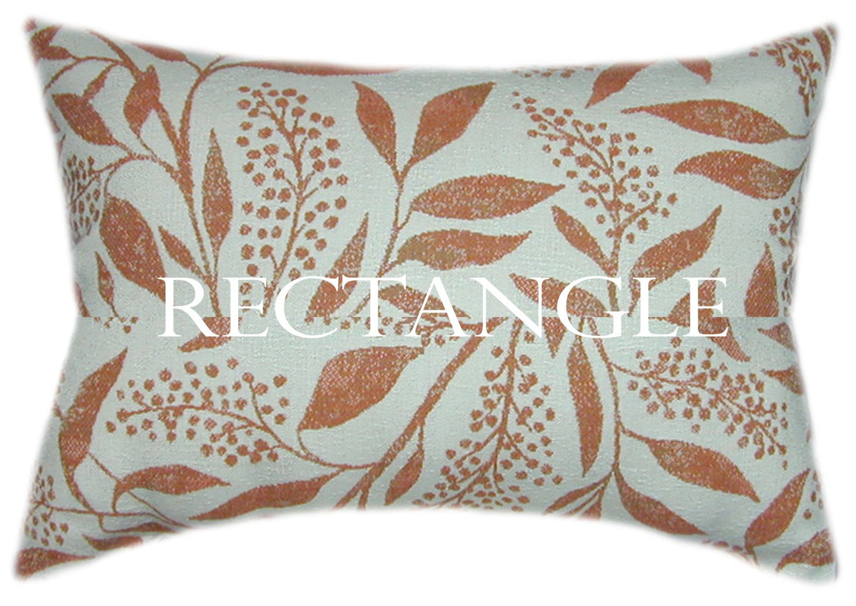 Sunbrella® Exquisite Guava Indoor/Outdoor Floral Pillow