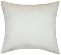 Sunbrella® Linen Natural Indoor/Outdoor Textured Solid Color Pillow