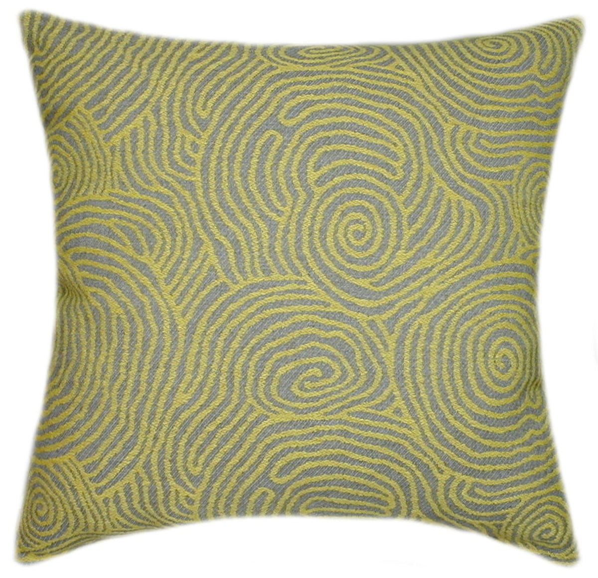 Sunbrella® Lotus Maize Indoor/Outdoor Geometric Pillow