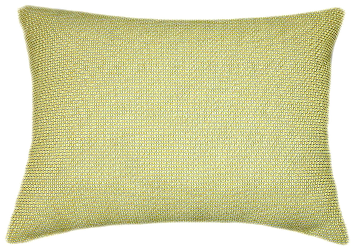 Sunbrella® Majestic Citrine Indoor/Outdoor Geometric Pillow