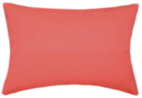 Sunbrella® Canvas Melon Indoor/Outdoor Solid Color Pillow