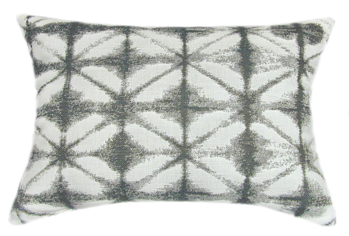 Sunbrella® Midori Stone Indoor/Outdoor Geometric Pillow