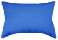 Sunbrella® Canvas Pacific Blue Indoor/Outdoor Solid Color Pillow