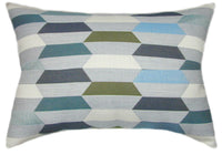 Sunbrella® Precise Galaxy Indoor/Outdoor Geometric Pillow
