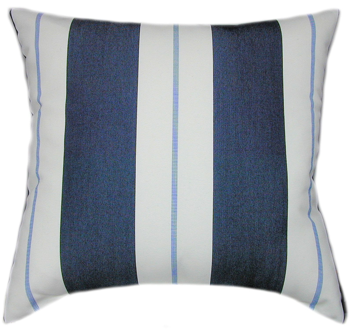 Sunbrella® Relate Harbor Indoor/Outdoor Striped Pillow