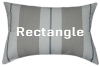 Sunbrella® Relate Linen Indoor/Outdoor Striped Pillow