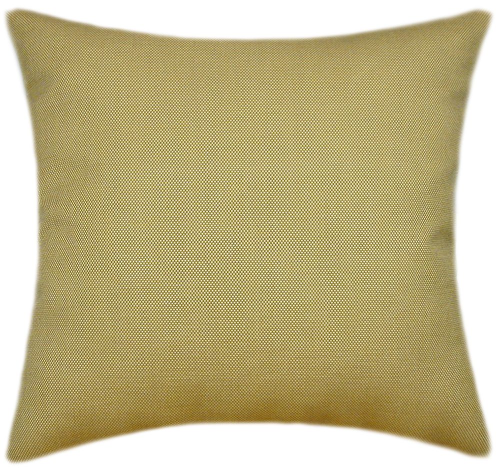 Sunbrella® Sailcloth Spice Indoor/Outdoor Textured Solid Color Pillow