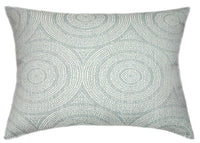 Sunbrella® Santara Mist Indoor/Outdoor Geometric Pillow