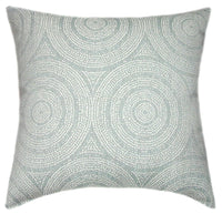 Sunbrella® Santara Mist Indoor/Outdoor Geometric Pillow