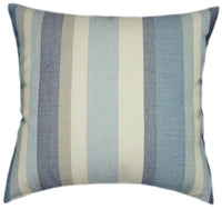 Sunbrella® Scope Cape Indoor/Outdoor Striped Pillow