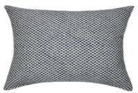 Sunbrella® Shibori Indigo Indoor/Outdoor Geometric Pillow