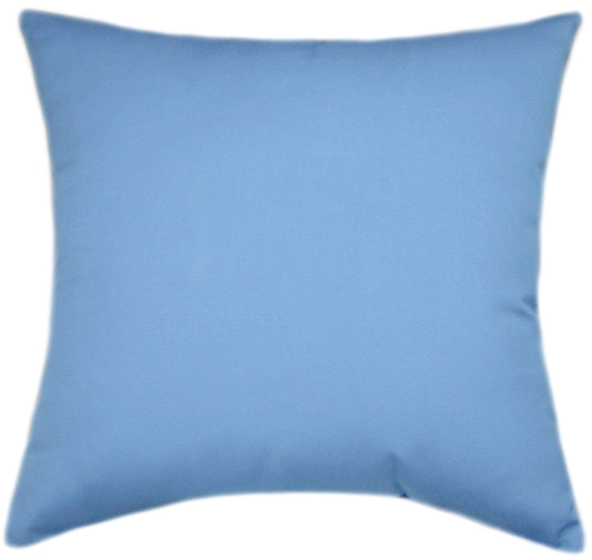 Sunbrella® Canvas Sky Blue Indoor/Outdoor Solid Color Pillow