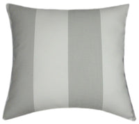 Sunbrella® Solana Seagull Indoor/Outdoor Striped Pillow
