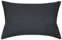 Sunbrella® Spectrum Carbon Indoor/Outdoor Textured Solid Color Pillow