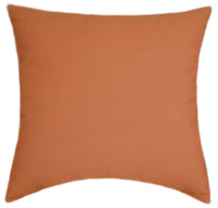 Sunbrella® Spectrum Cayenne Indoor/Outdoor Textured Solid Color Pillow