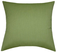 Sunbrella® Spectrum Cilantro Indoor/Outdoor Textured Solid Color Pillow