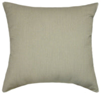 Sunbrella® Spectrum Mushroom Indoor/Outdoor Textured Solid Color Pillow