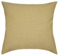 Sunbrella® Spectrum Sesame Indoor/Outdoor Textured Solid Color Pillow