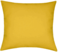 Sunbrella® Canvas Sunflower Yellow Indoor/Outdoor Solid Color Pillow