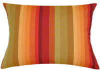Sunbrella® Astoria Sunset Indoor/Outdoor Striped Pillow