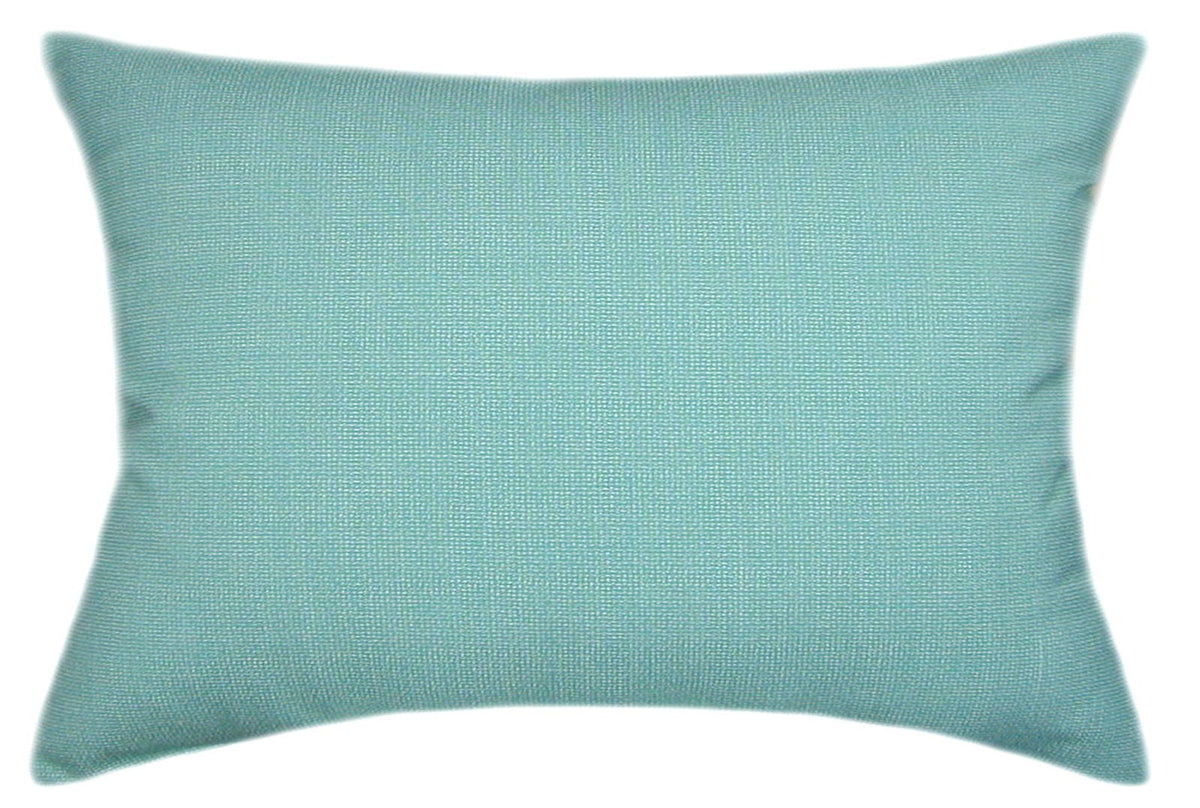 Sunbrella® Bliss Breeze Indoor/Outdoor Textured Solid Color Pillow