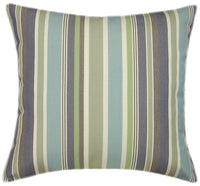 Sunbrella® Brannon Whisper Indoor/Outdoor Striped Pillow
