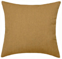 Sunbrella® Canvas Teak Indoor/Outdoor Solid Color Pillow