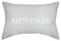 Sunbrella® Clock Out Cloud Indoor/Outdoor Floral Pillow