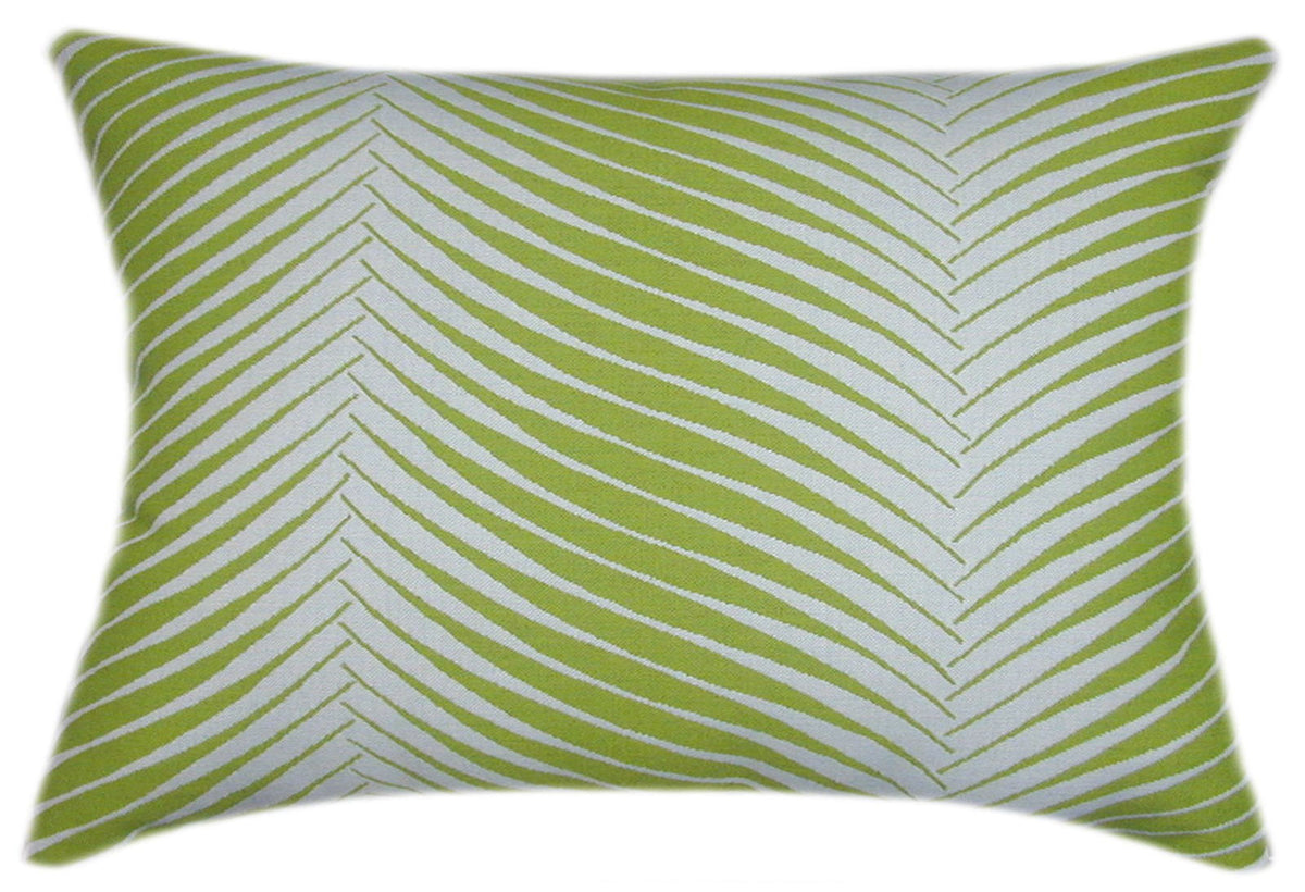 Sunbrella® Clock Out Frond Indoor/Outdoor Floral Pillow