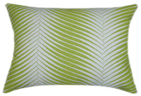 Sunbrella® Clock Out Frond Indoor/Outdoor Floral Pillow