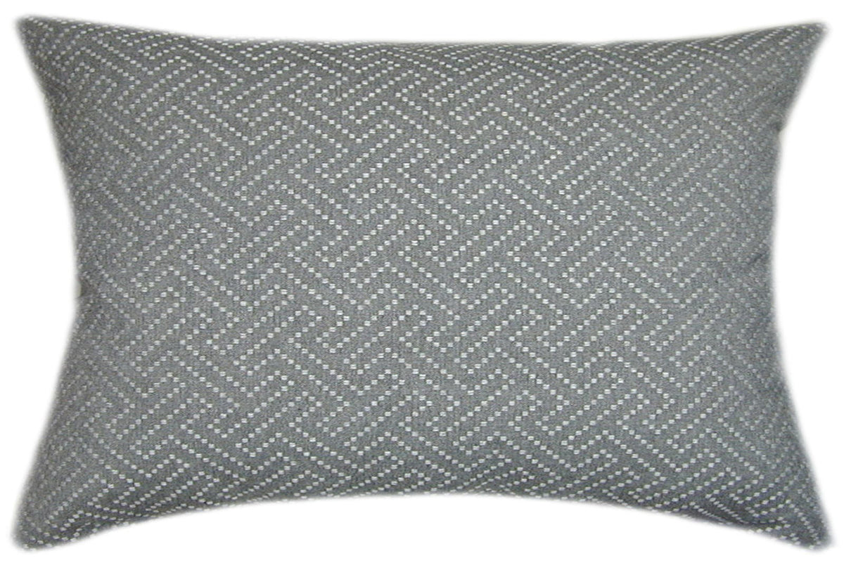 Sunbrella® Crete Stone Indoor/Outdoor Geometric Pillow