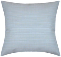 Sunbrella® Dupione Celeste Indoor/Outdoor Textured Solid Color Pillow