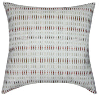 Sunbrella® Esti Crimson Indoor/Outdoor Geometric Pillow