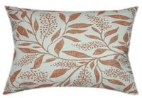 Sunbrella® Exquisite Guava Indoor/Outdoor Floral Pillow