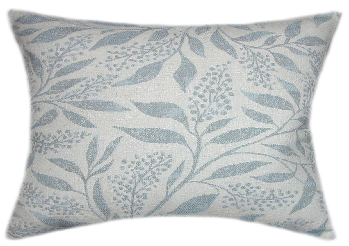 Sunbrella® Exquisite Mist Indoor/Outdoor Floral Pillow