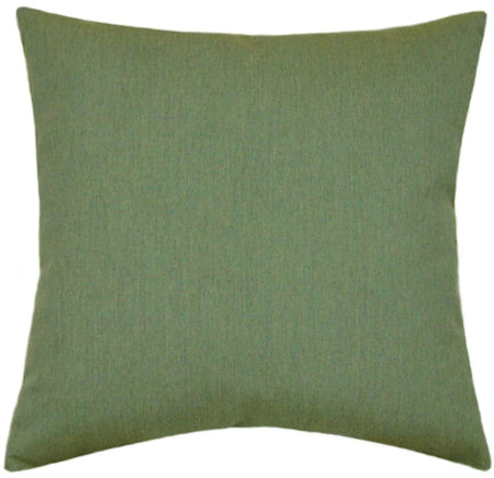 Sunbrella® Canvas Fern Indoor/Outdoor Solid Color Pillow