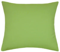 Sunbrella® Canvas Gingko Green Indoor/Outdoor Solid Color Pillow