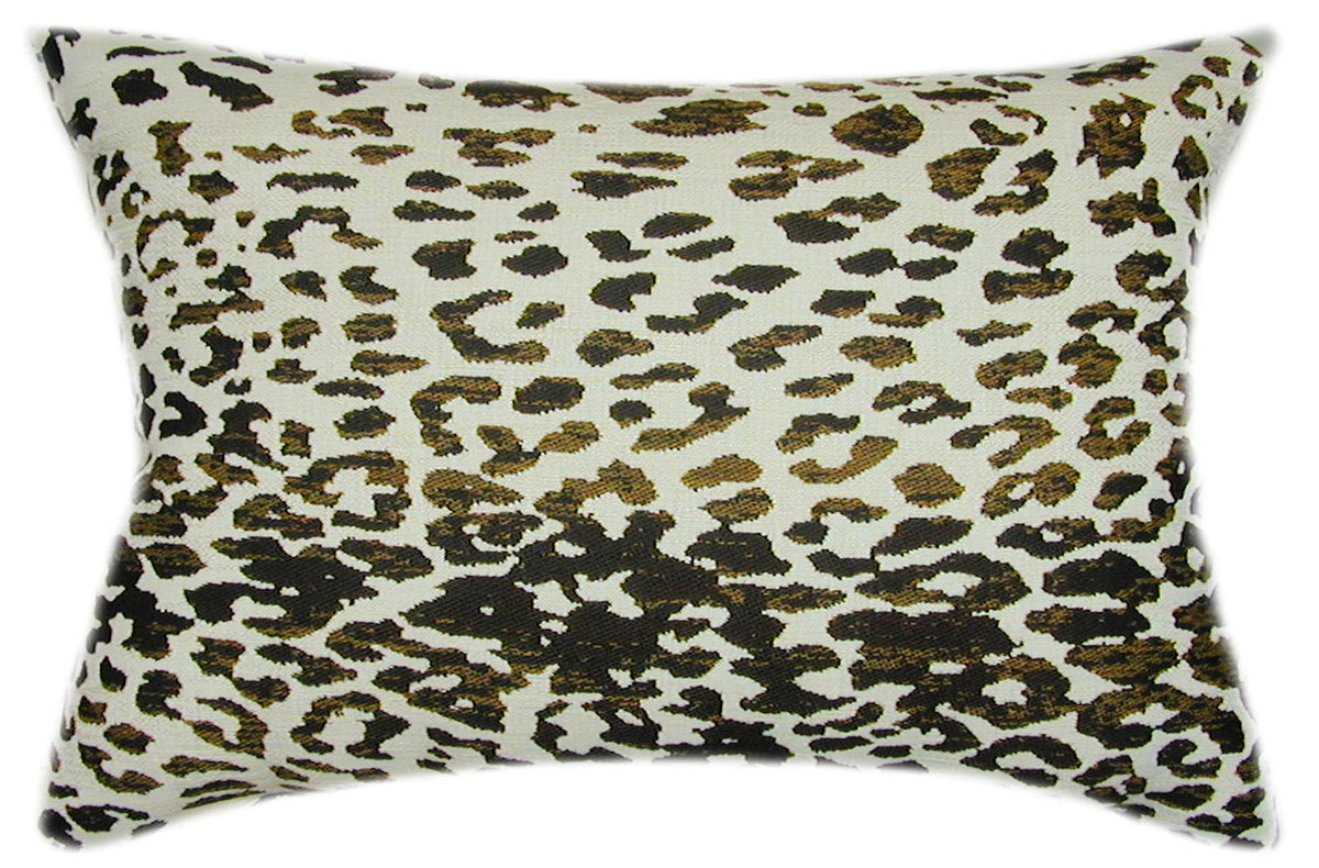 Sunbrella® Instinct Espresso Indoor/Outdoor Geometric Pillow