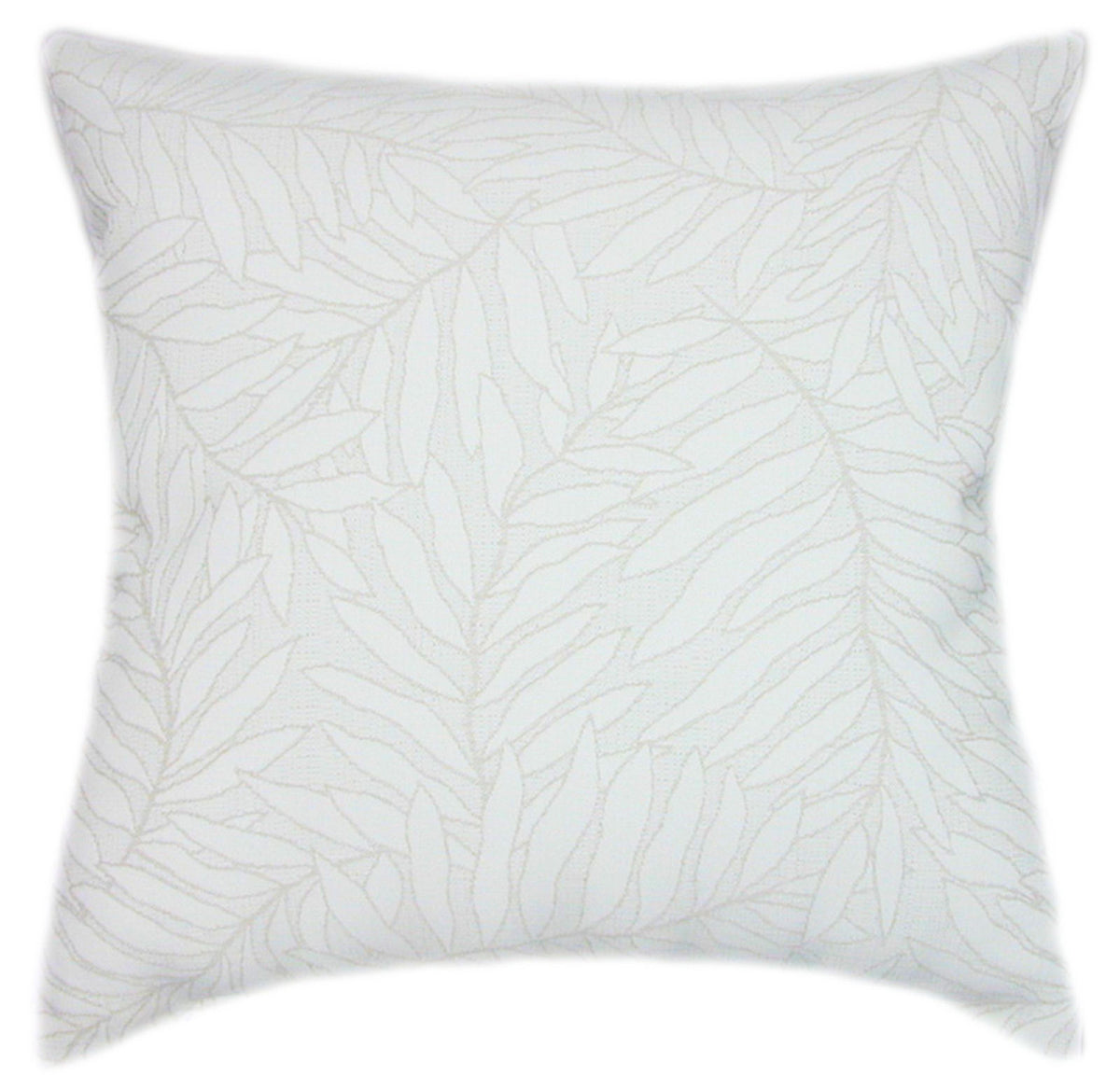 Sunbrella® Lively Parchment Indoor/Outdoor Floral Pillow