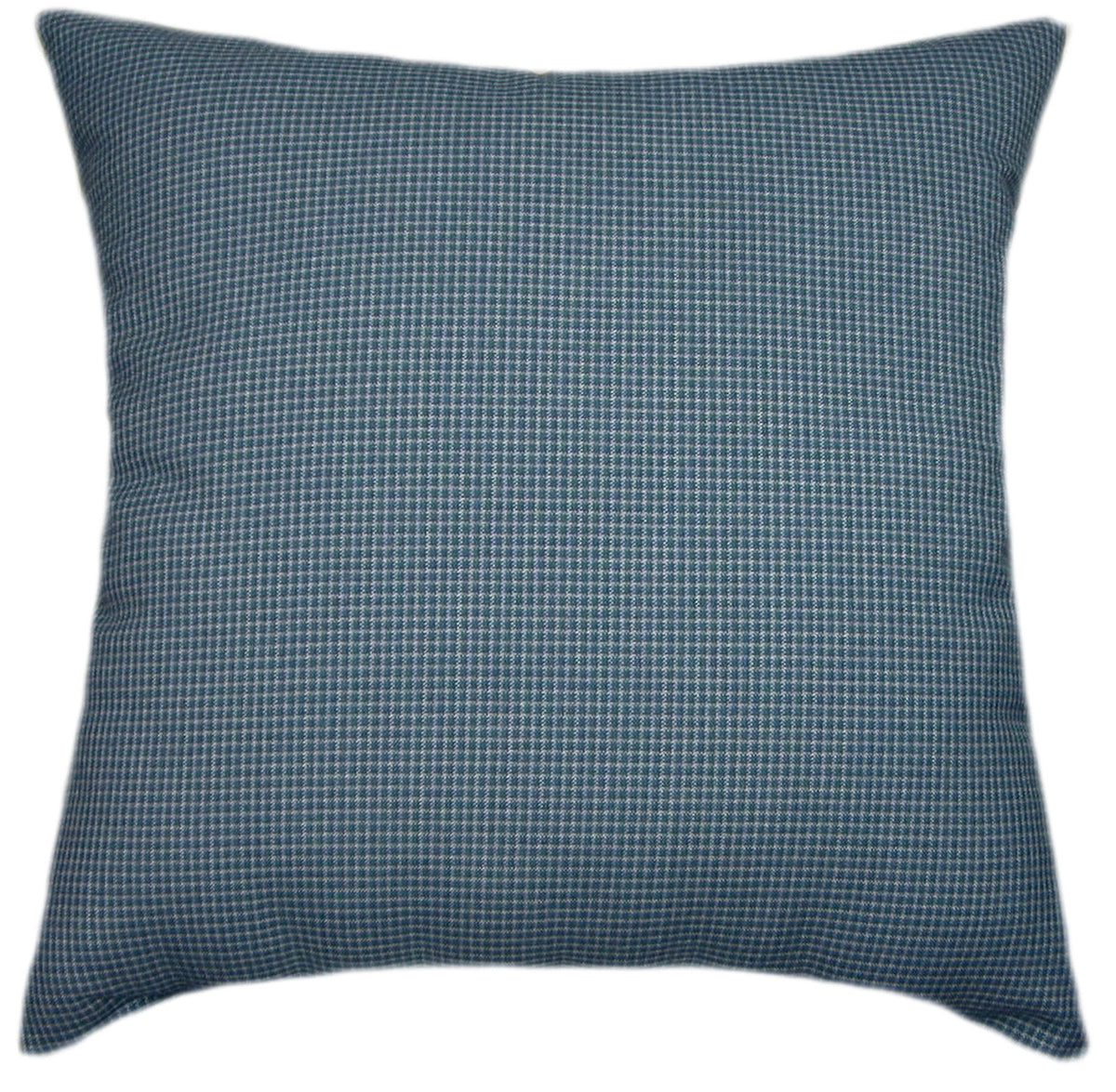 Sunbrella® Lore Lagoon Blue Indoor/Outdoor Geometric Pillow