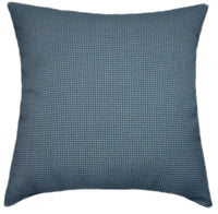 Sunbrella® Lore Lagoon Blue Indoor/Outdoor Geometric Pillow
